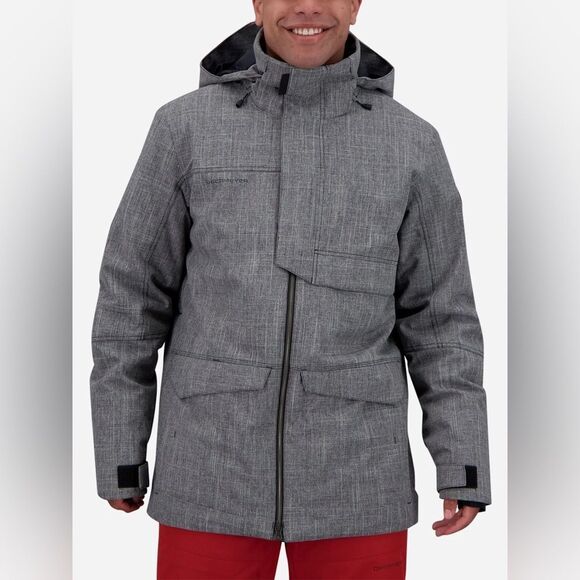Obermeyer Men's Density Jacket Gray Size L - Picture 1 of 13